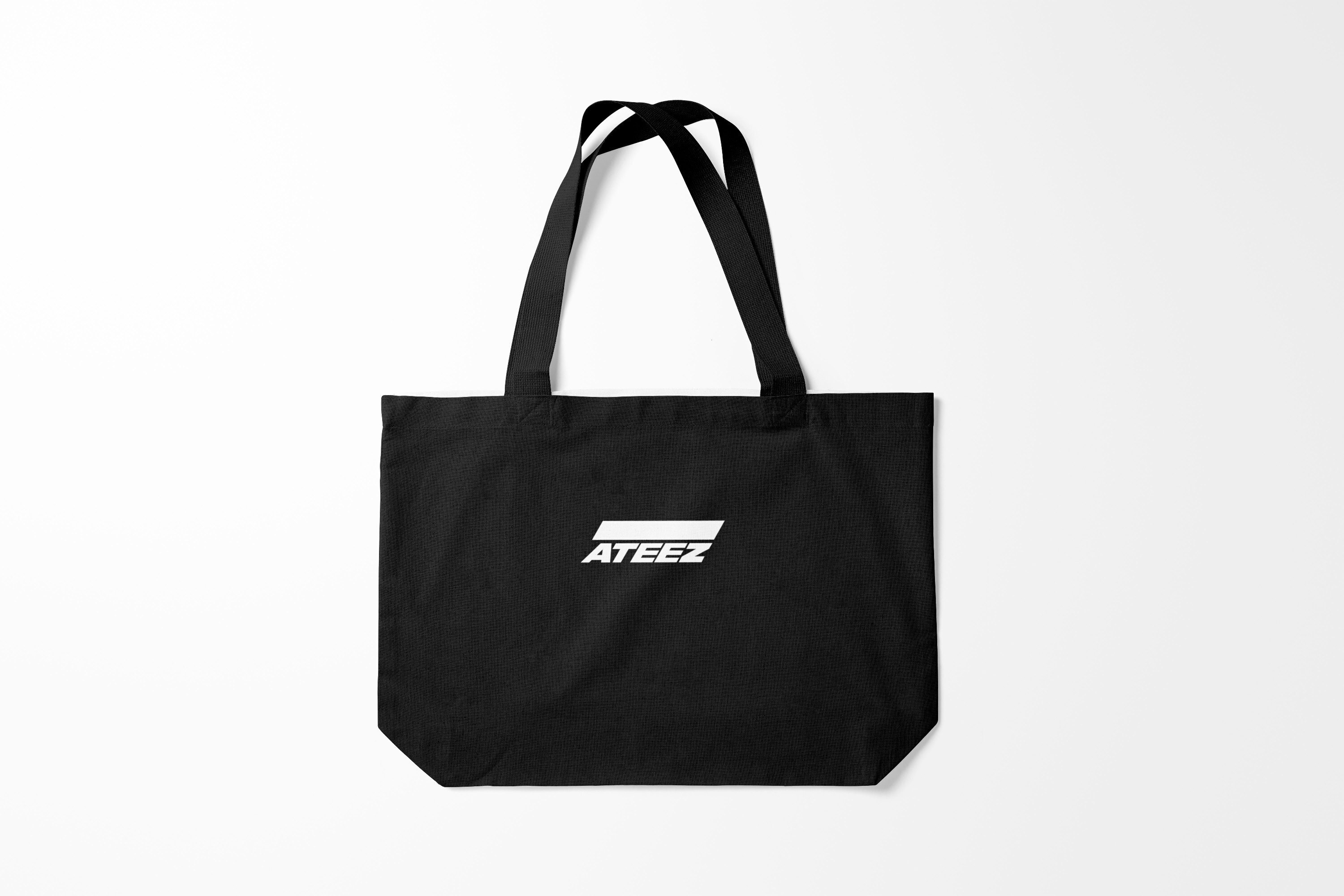 

Сумка шoппер унисекс Burnettie Ateez, черный, Ateez