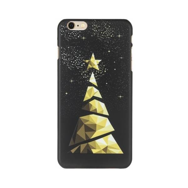 

Чехол Deppa Art Case New Year Елка для Apple iPhone 6/6S + защитная пленка, Черный;золотистый, Art Case