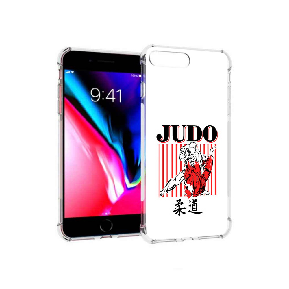 

Чехол MyPads Tocco для Apple iPhone 8 Plus Дзюдо (PT70866.609.66), Прозрачный, Tocco