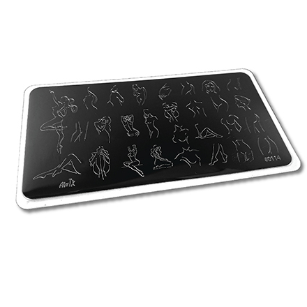 

Пластина для стемпинга AWIX Professional, №114, Прозрачный