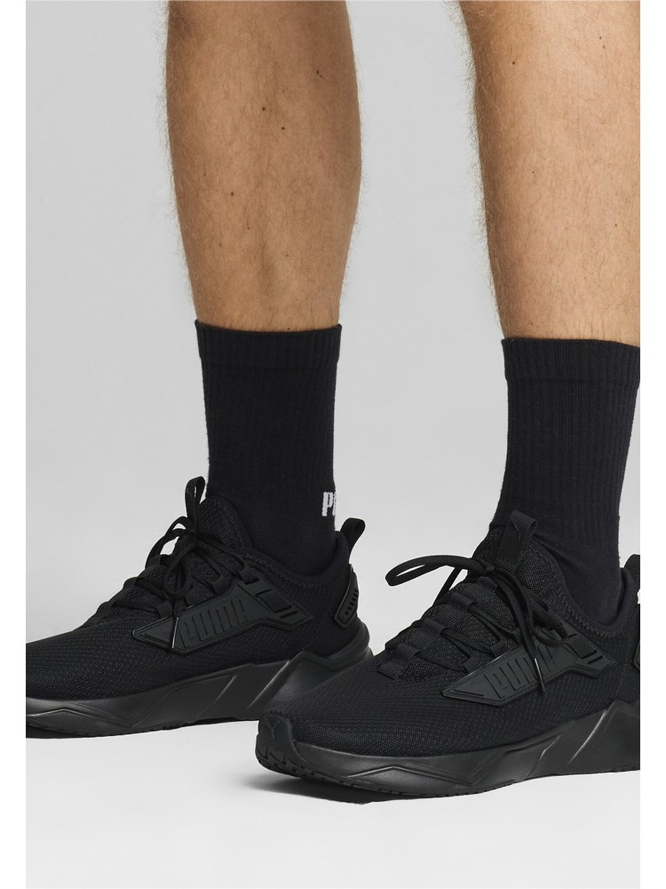 

Кроссовки унисекс PUMA PU115O0WK черные 44 EU, Черный, PU115O0WK