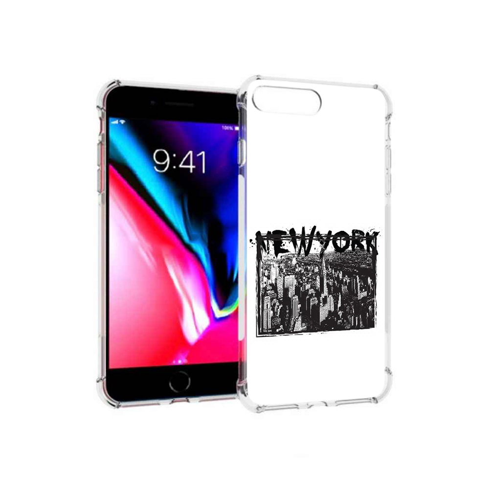 

Чехол MyPads Tocco для Apple iPhone 8 Plus че (PT70866.609.671), Прозрачный, Tocco