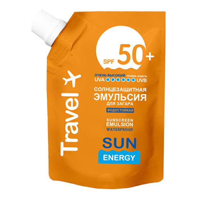 Эмульсия для загара Sun Energy Travel SPF 50+ 90 мл