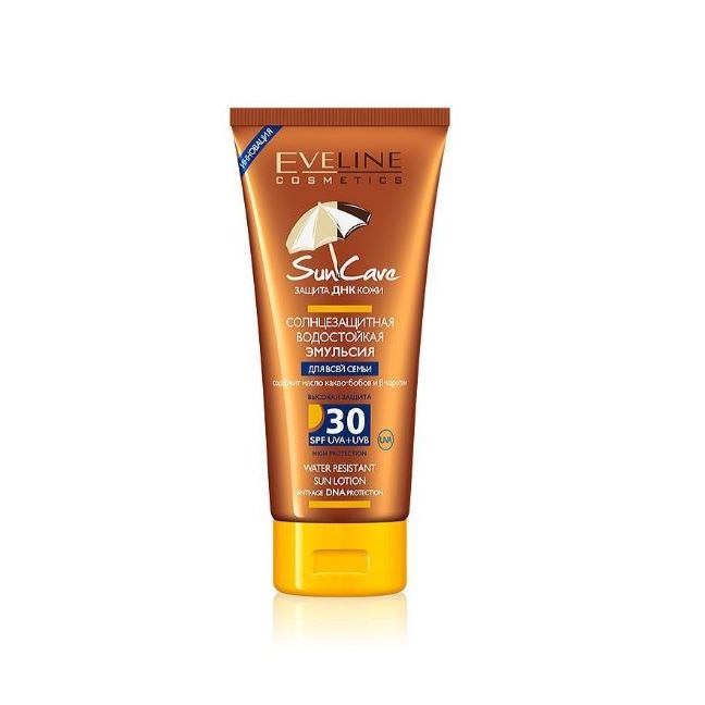 Эмульсия солнцезащитная Eveline Cosmetics Sun Care SPF 30 солнцезащитная база под макияж для чувствительной кожи лица meishoku spf 49pa 40 гр