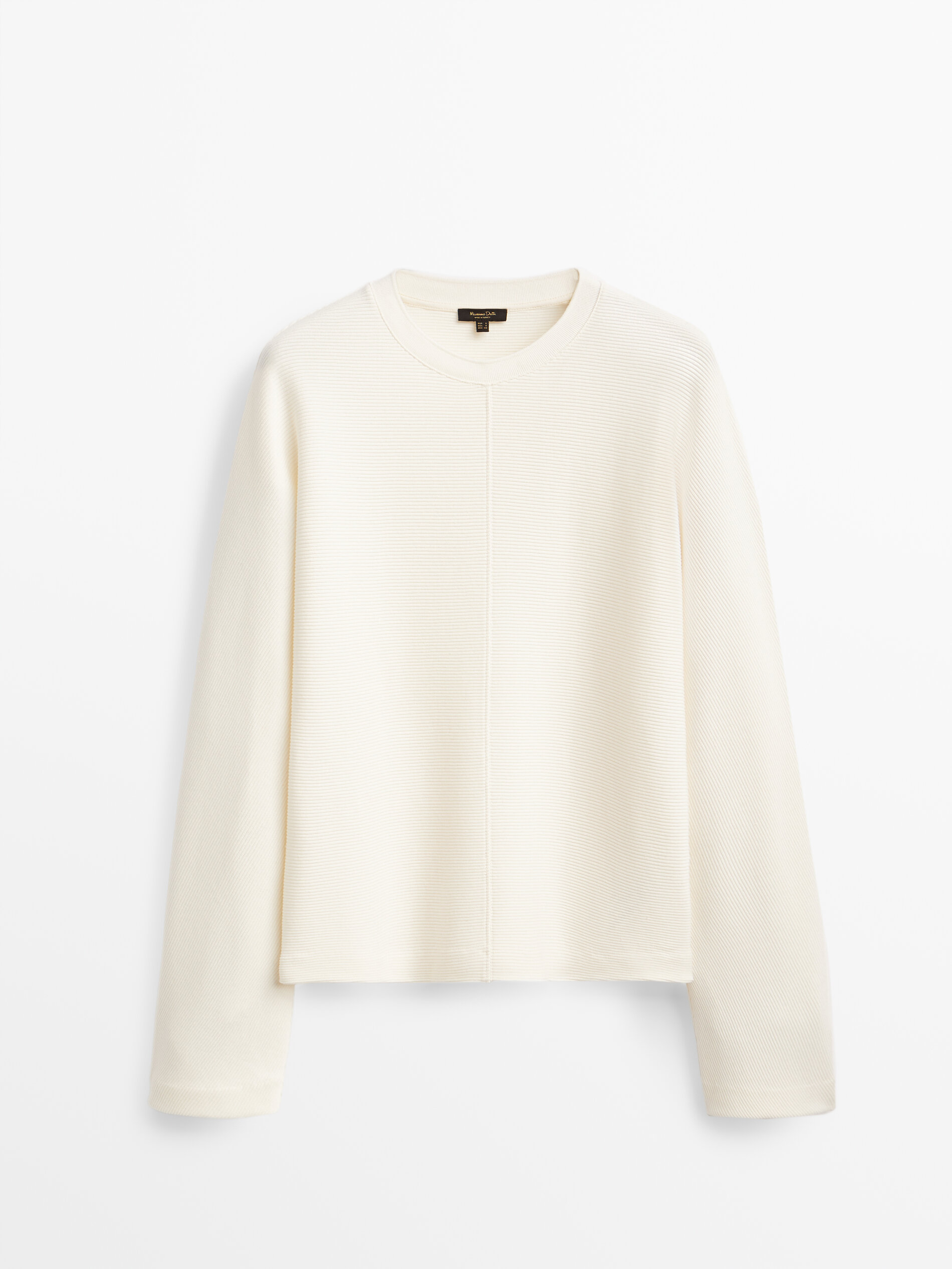 

Джемпер женский Massimo Dutti 06889919712 белый S, 06889919712