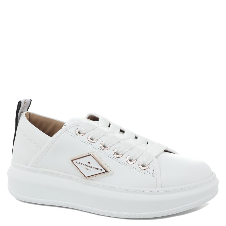 

Кеды женские Alexander Smith E2D 18 белые 40 EU, Белый, E2D 18