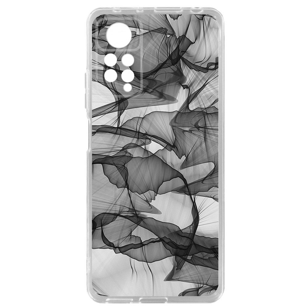 

Чехол-накладка Krutoff Clear Case Абстракт 14 для Xiaomi Redmi Note 11 Pro, Прозрачный