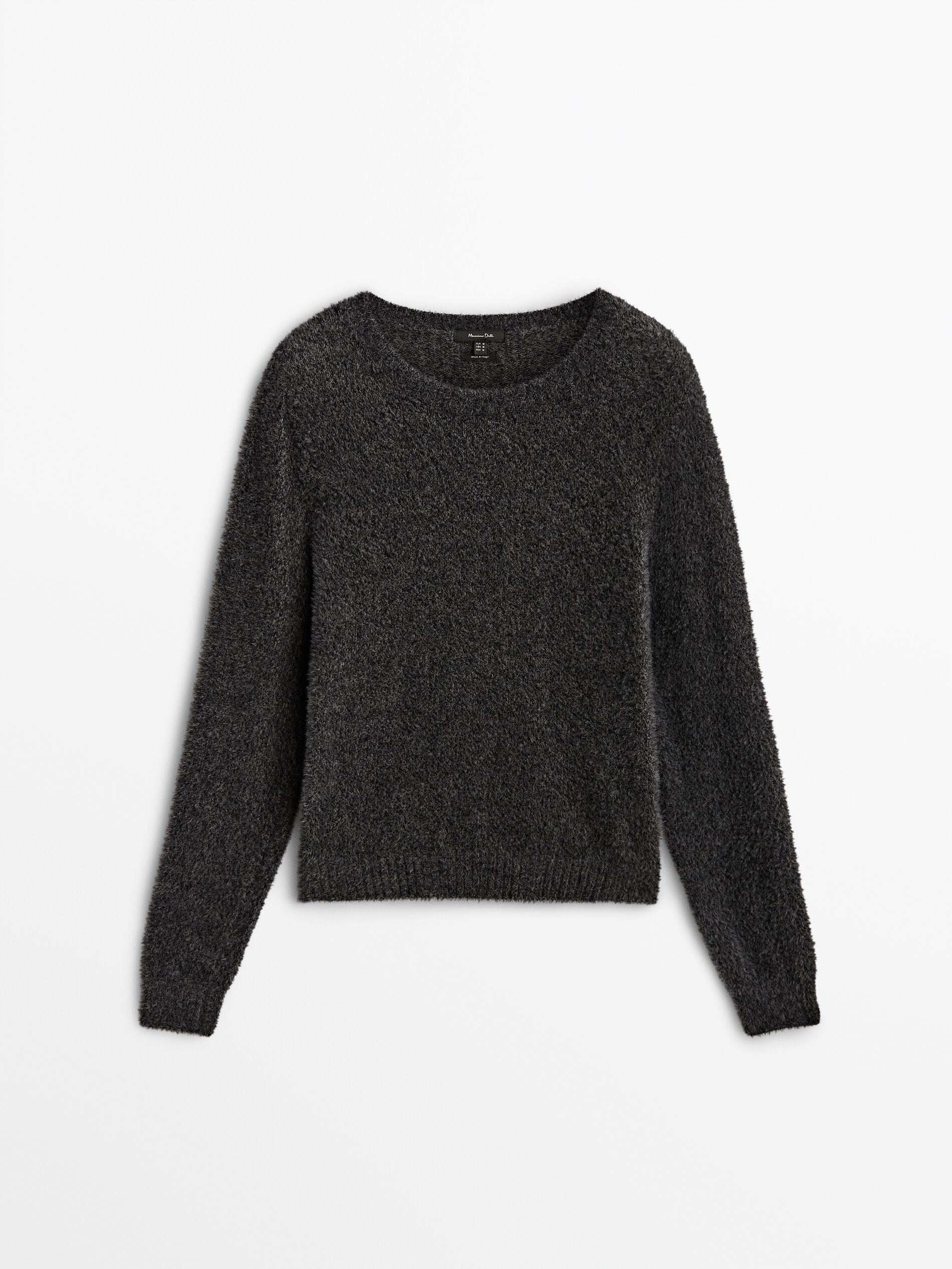 

Джемпер женский Massimo Dutti 05698651812 серый S, 05698651812