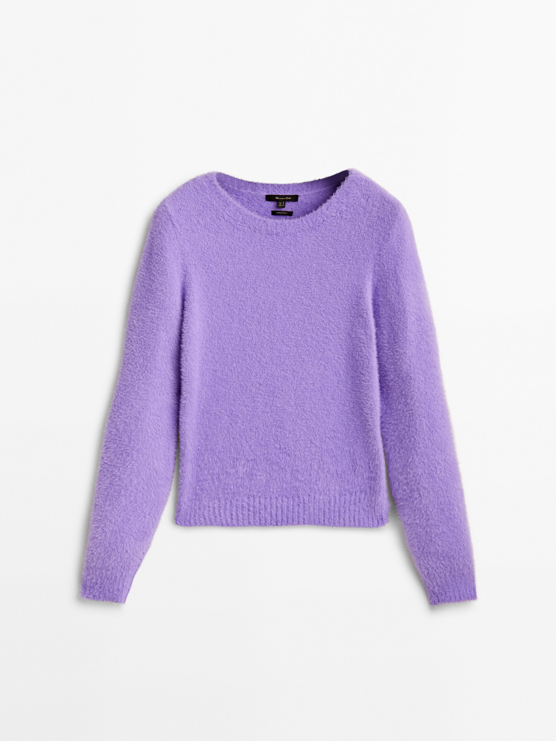 

Джемпер женский Massimo Dutti 05698651628 фиолетовый L, 05698651628