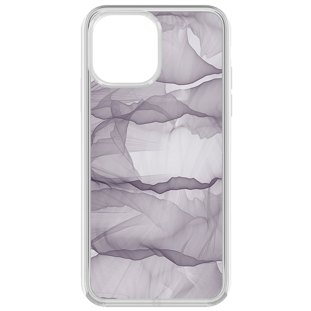 

Чехол-накладка Krutoff Clear Case Абстракт 1 для iPhone 13 Pro Max, Прозрачный