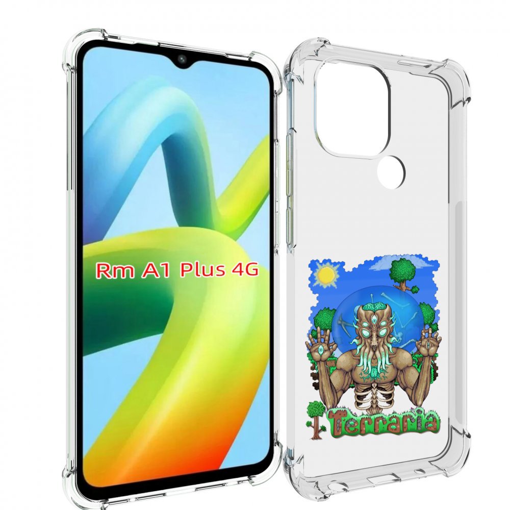 

Чехол MyPads Террария для Xiaomi Redmi A1 Plus +, Прозрачный, Tocco