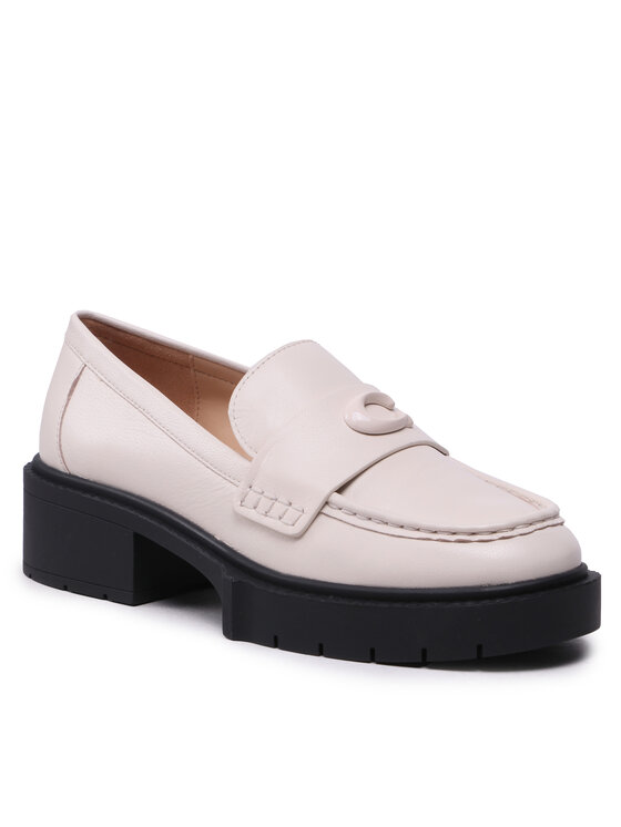 

Лоферы Leah Loafer CB990 Coach бежевый 40,5 EU, Leah Loafer CB990