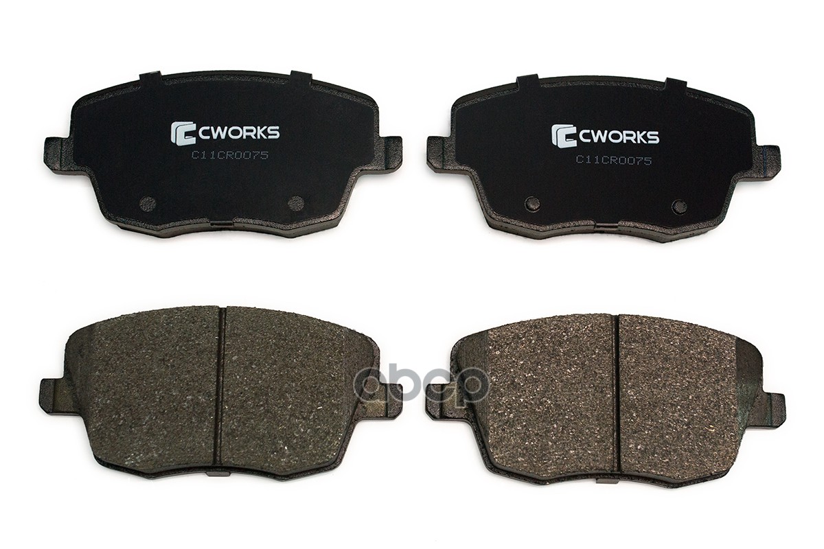 

Тормозные Колодки Передние (Low Metallic) Cworks C11cr0075 CWORKS арт. C11CR0075