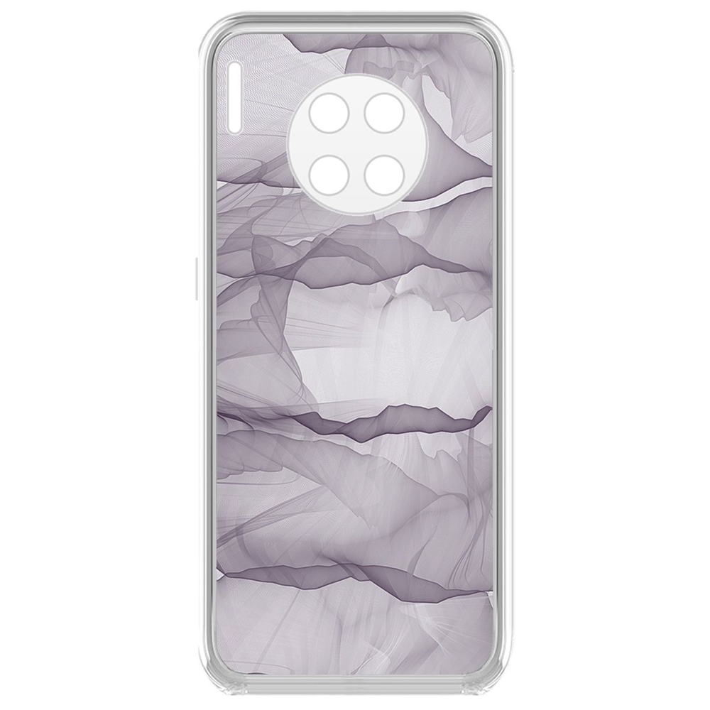 

Чехол-накладка Krutoff Clear Case Абстракт 1 для Huawei Mate 30, Прозрачный