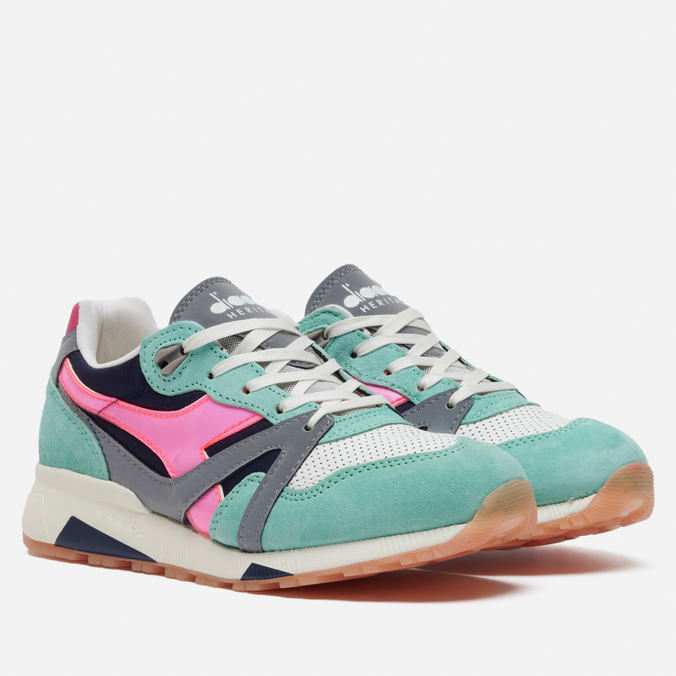 

Кроссовки женские Diadora N.9000 H Luminarie Italia зеленые 40 EU, N.9000 H Luminarie Italia