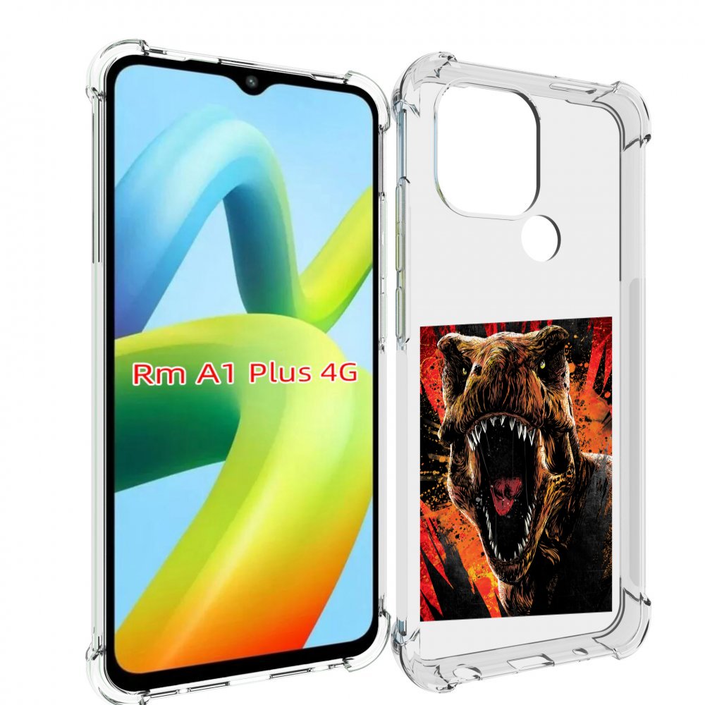 

Чехол MyPads Тиранозавр для Xiaomi Redmi A1 Plus +, Прозрачный, Tocco