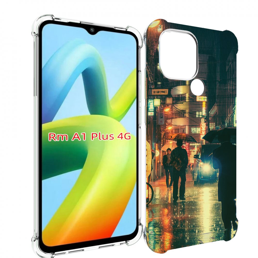 

Чехол MyPads Токио-сеул для Xiaomi Redmi A1 Plus +, Прозрачный, Tocco