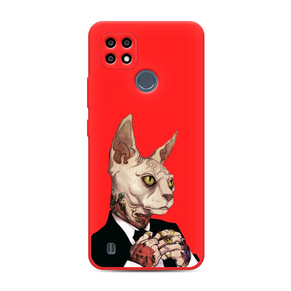 

Чехол Awog на Realme C21Y/C25Y "Татуированный сфинкс"
