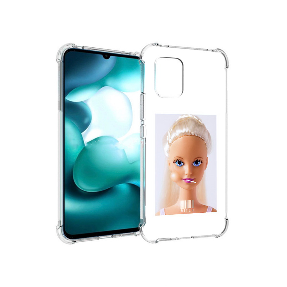 

Чехол MyPads Tocco для Xiaomi Mi 10 Lite барби (PT150213.294.226), Прозрачный, Tocco