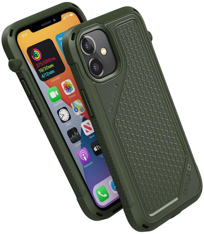 фото Противоударный чехол catalyst vibe case для iphone 12 mini, цвет зеленый