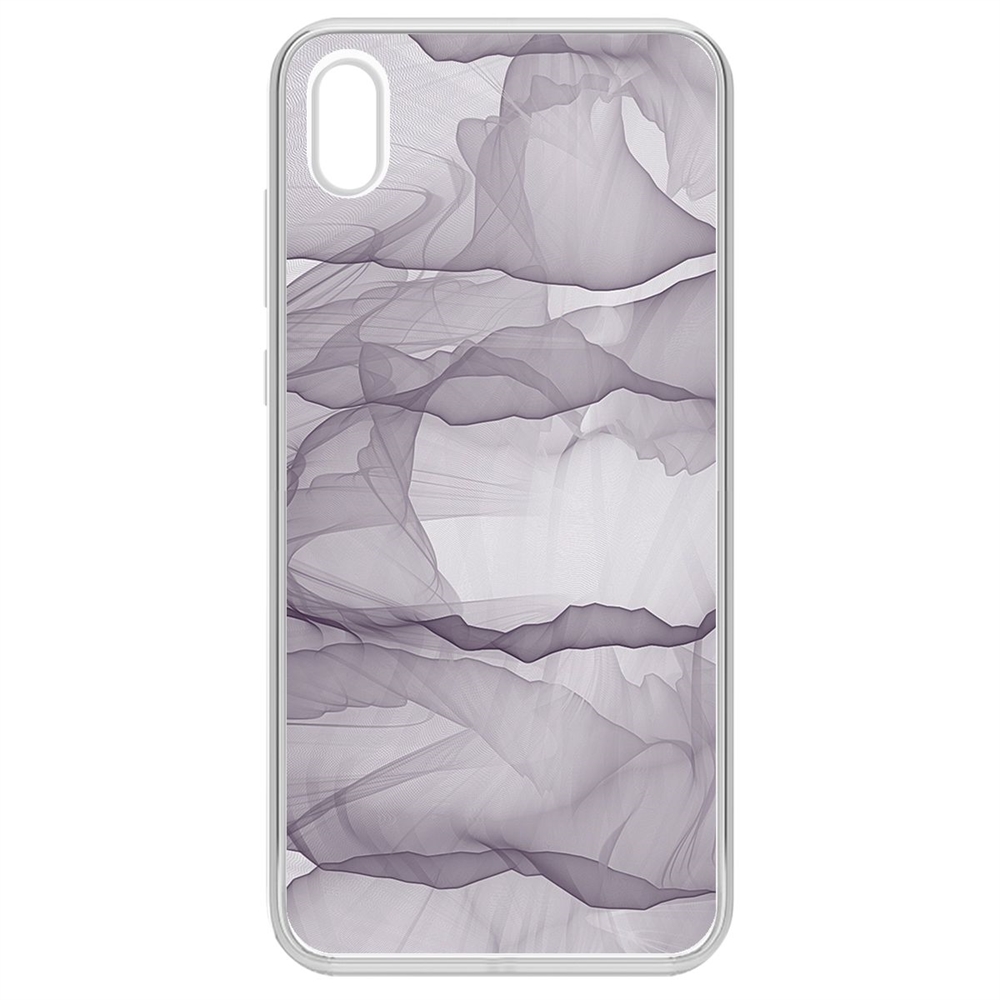

Чехол-накладка Krutoff Clear Case Абстракт 1 для Huawei Y5 (2019)/Honor 8S/8S Prime, Прозрачный
