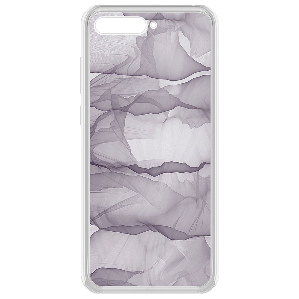 

Чехол-накладка Krutoff Clear Case Абстракт 1 для Huawei Y6 (2018)