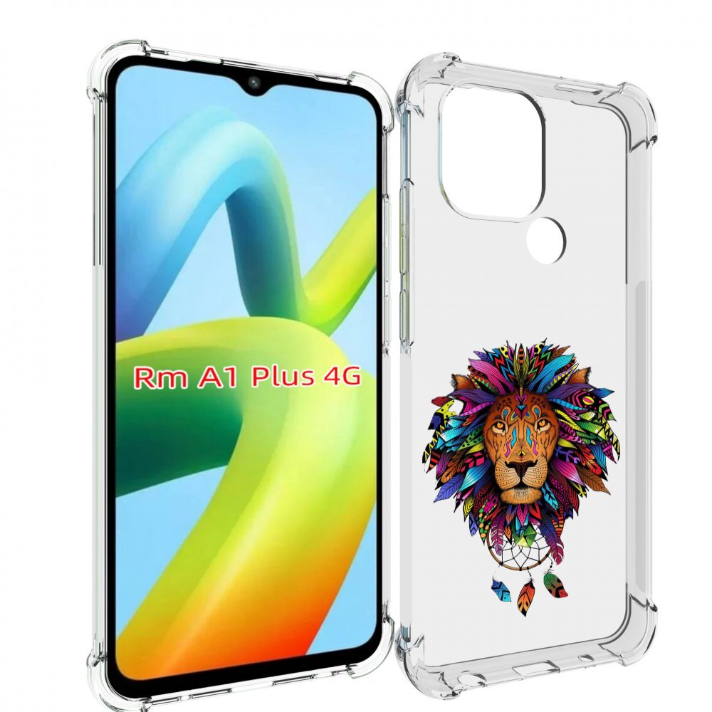 

Чехол MyPads Тотемный Лев для Xiaomi Redmi A1 Plus +, Прозрачный, Tocco