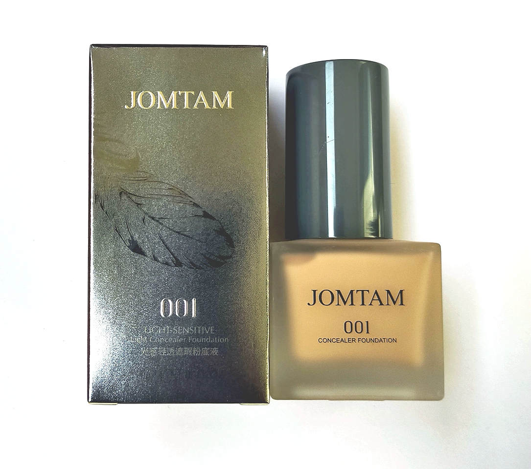 

Тональный крем Jomtam Light Concealer Foundation 30 мл 01 оттенок натуральный, 1