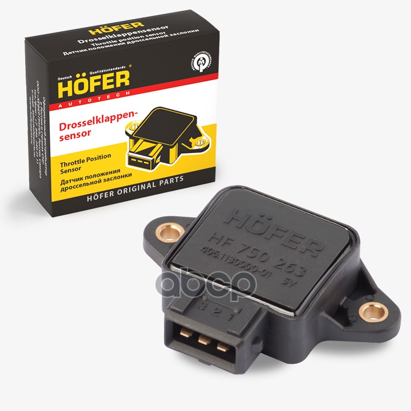 

Датчик Положения Дроссельной Заслонки Двс 406 Hofer HOFER арт. HF 750 263