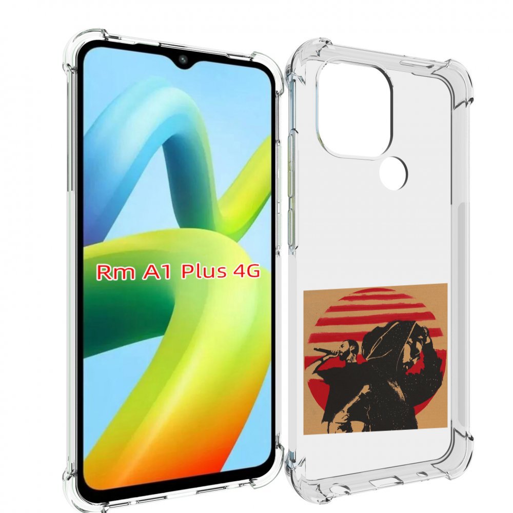 

Чехол MyPads Утопия Мияги и Энди панда для Xiaomi Redmi A1 Plus +, Прозрачный, Tocco