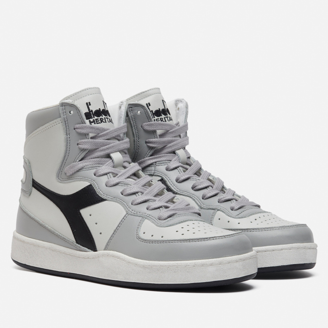 

Кроссовки унисекс Diadora Mi Basket Used серые 38 EU, Mi Basket Used