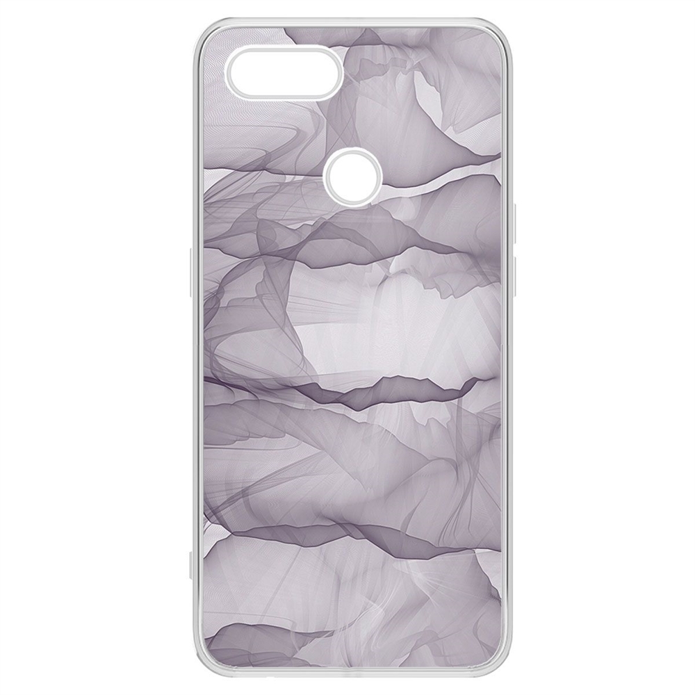 

Чехол-накладка Krutoff Clear Case Абстракт 1 для OPPO A12/A11k/A7/A5s, Прозрачный