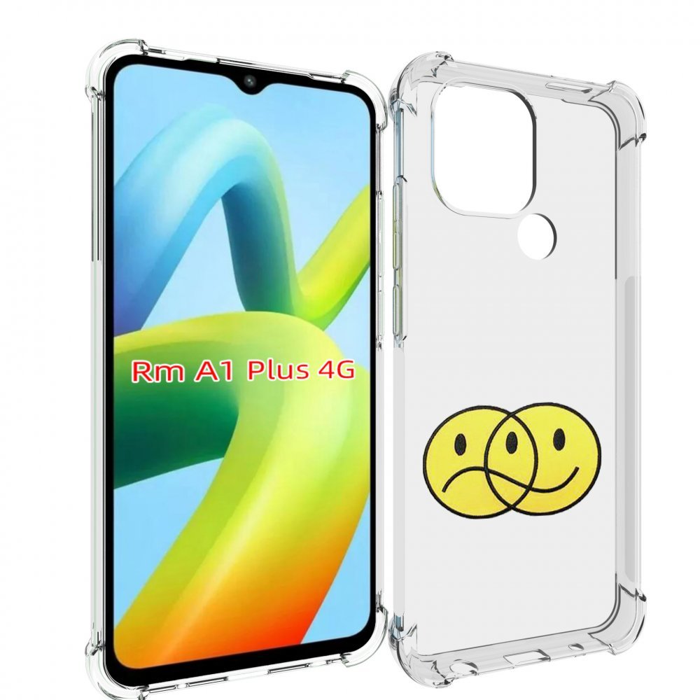 

Чехол MyPads Хиппи для Xiaomi Redmi A1 Plus +, Прозрачный, Tocco