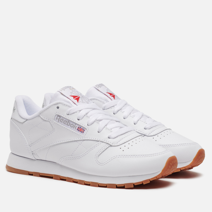 фото Кроссовки женские reebok classic leather intense белые 39 eu