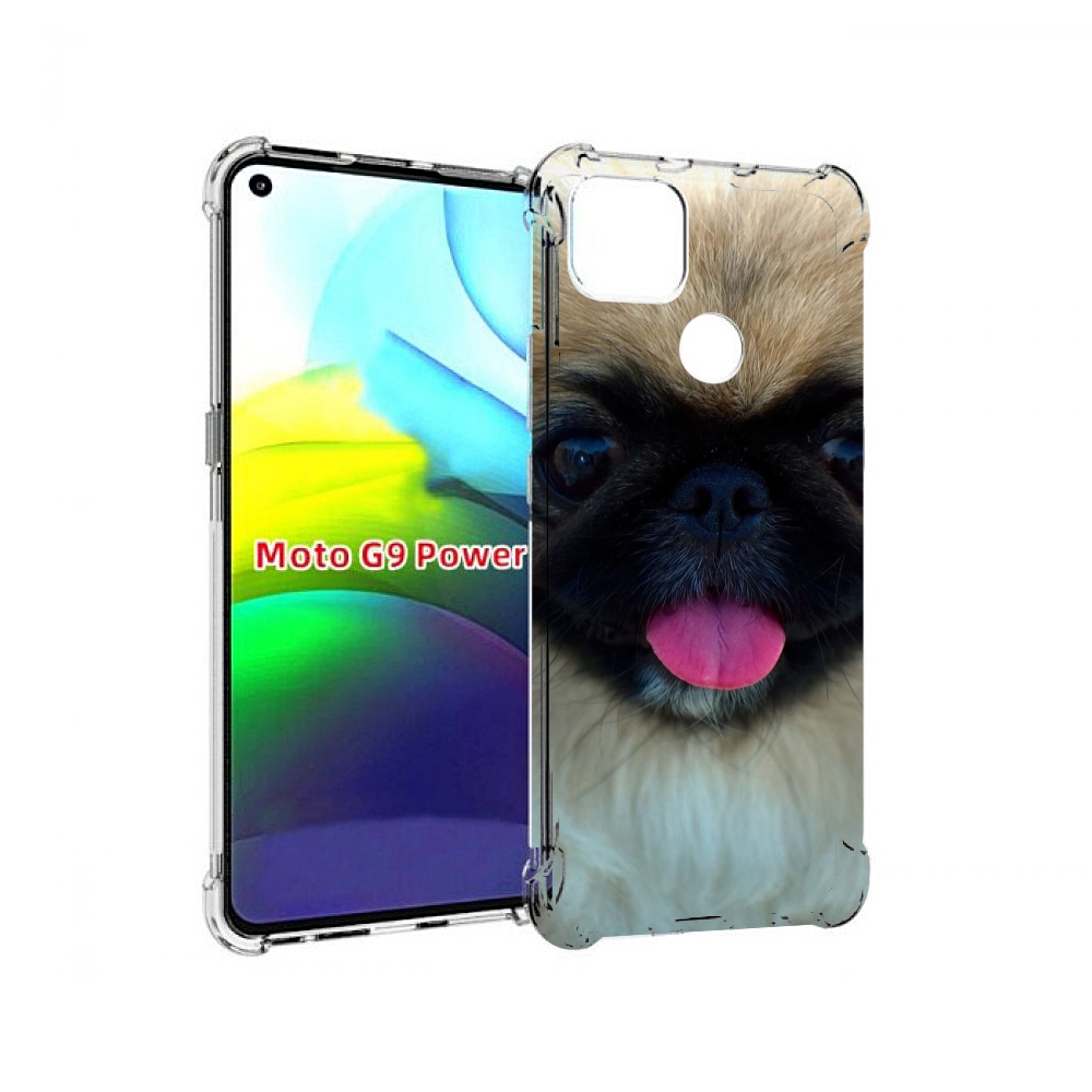 

Чехол MyPads пекинез для Motorola Moto G9 Power, Прозрачный, Tocco