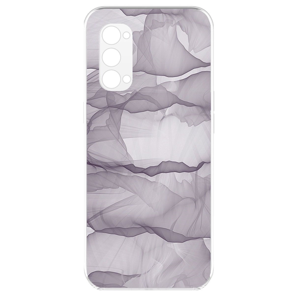 

Чехол-накладка Krutoff Clear Case Абстракт 1 для OPPO Reno4 Pro 5G, Прозрачный