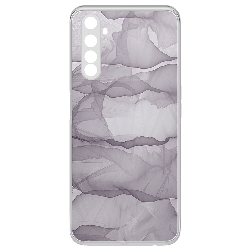 

Чехол-накладка Krutoff Clear Case Абстракт 1 для Realme 6