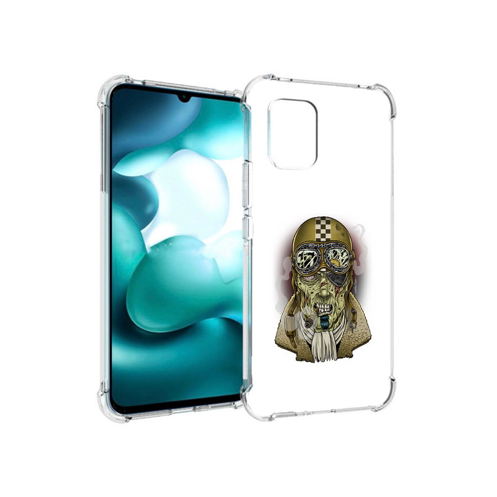 

Чехол MyPads Tocco для Xiaomi Mi 10 Lite военный зомби (PT150213.294.264), Прозрачный, Tocco