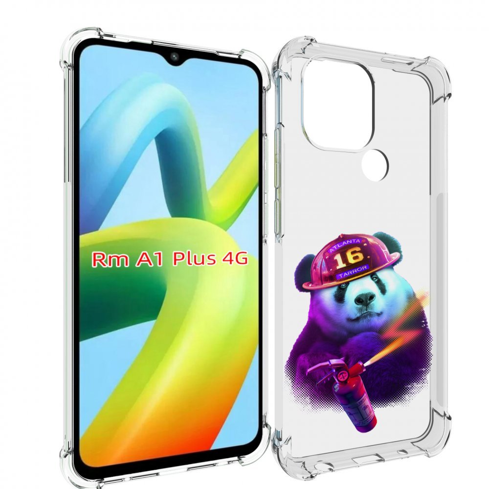 

Чехол MyPads Яркая панда детский для Xiaomi Redmi A1 Plus +, Прозрачный, Tocco