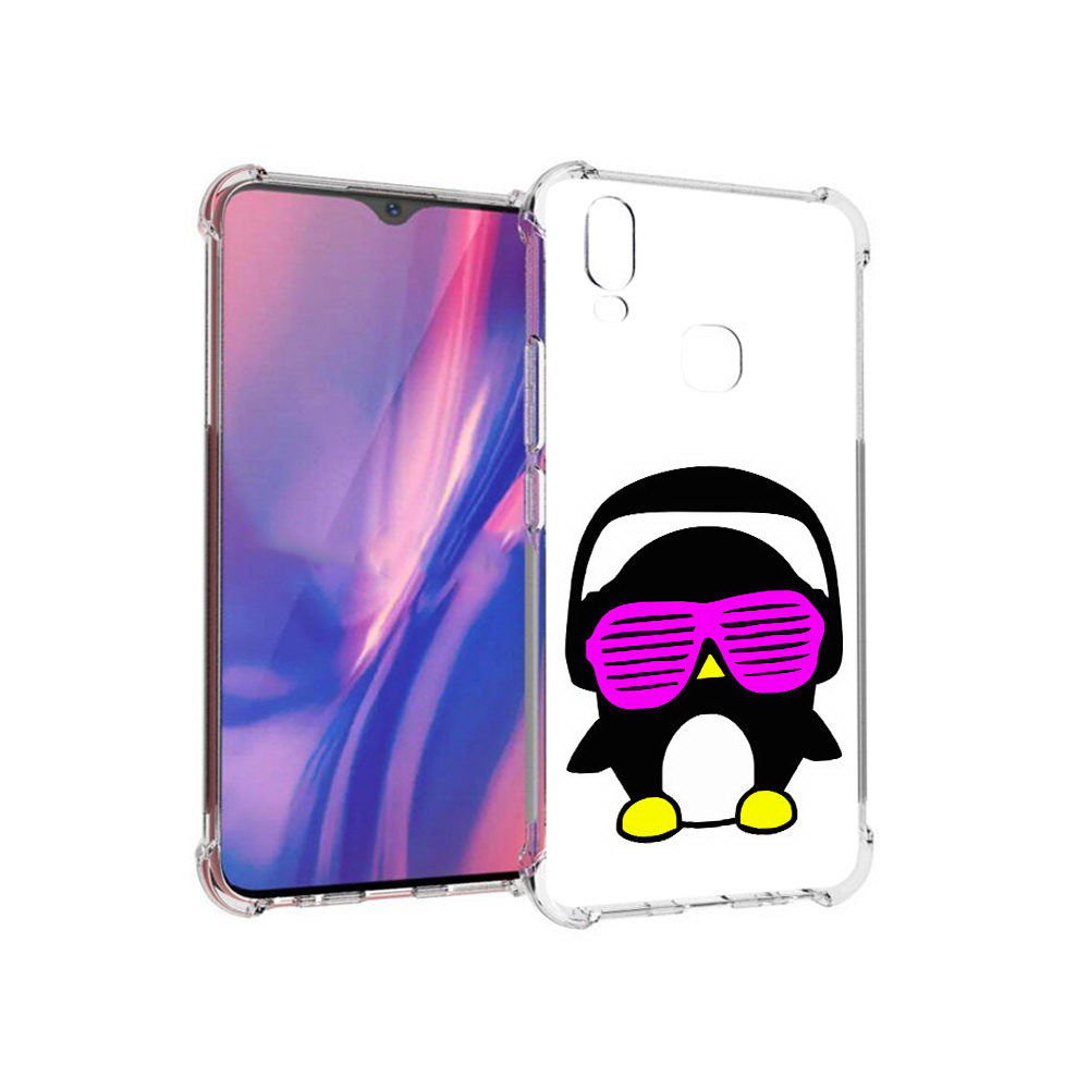 

Чехол MyPads Tocco для Vivo Y11 пингвин (PT144890.422.541), Прозрачный, Tocco