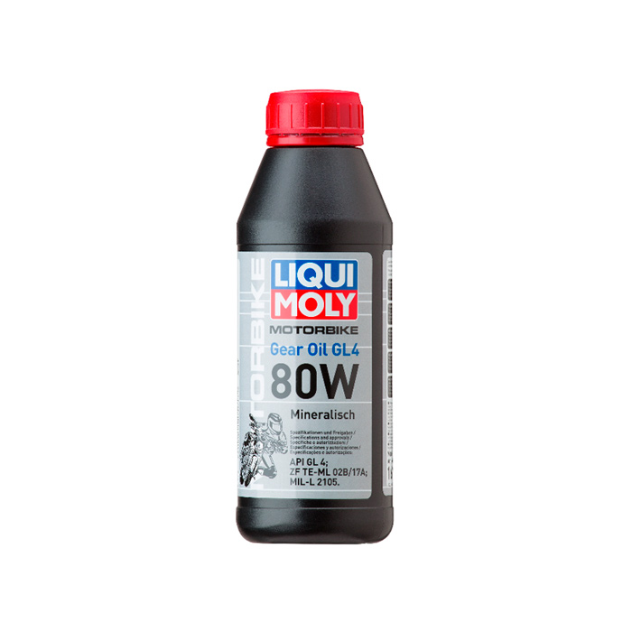 ьное Трансмиссионное Масло Для Мотоциклов Motorbike Gear Oil 80w 0,5л Liqui moly арт. 1617