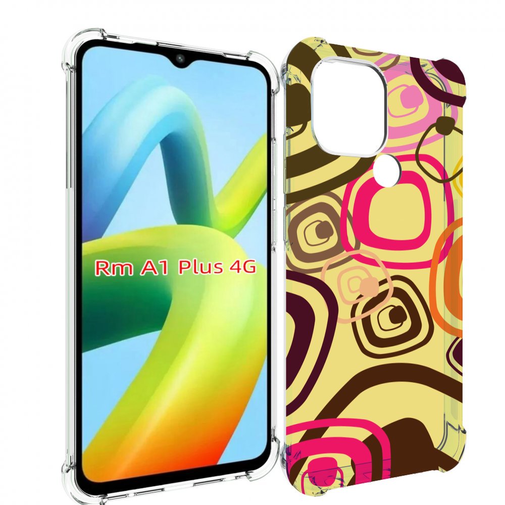 

Чехол MyPads абстракция-на-желтом-фоне для Xiaomi Redmi A1 Plus +, Прозрачный, Tocco