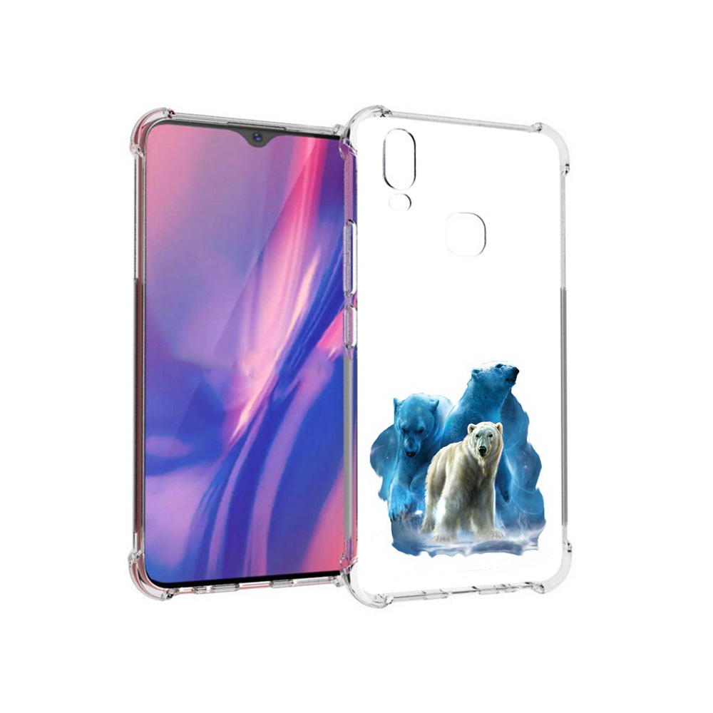 

Чехол MyPads Tocco для Vivo Y11 полярный медведь (PT144890.422.549), Прозрачный, Tocco