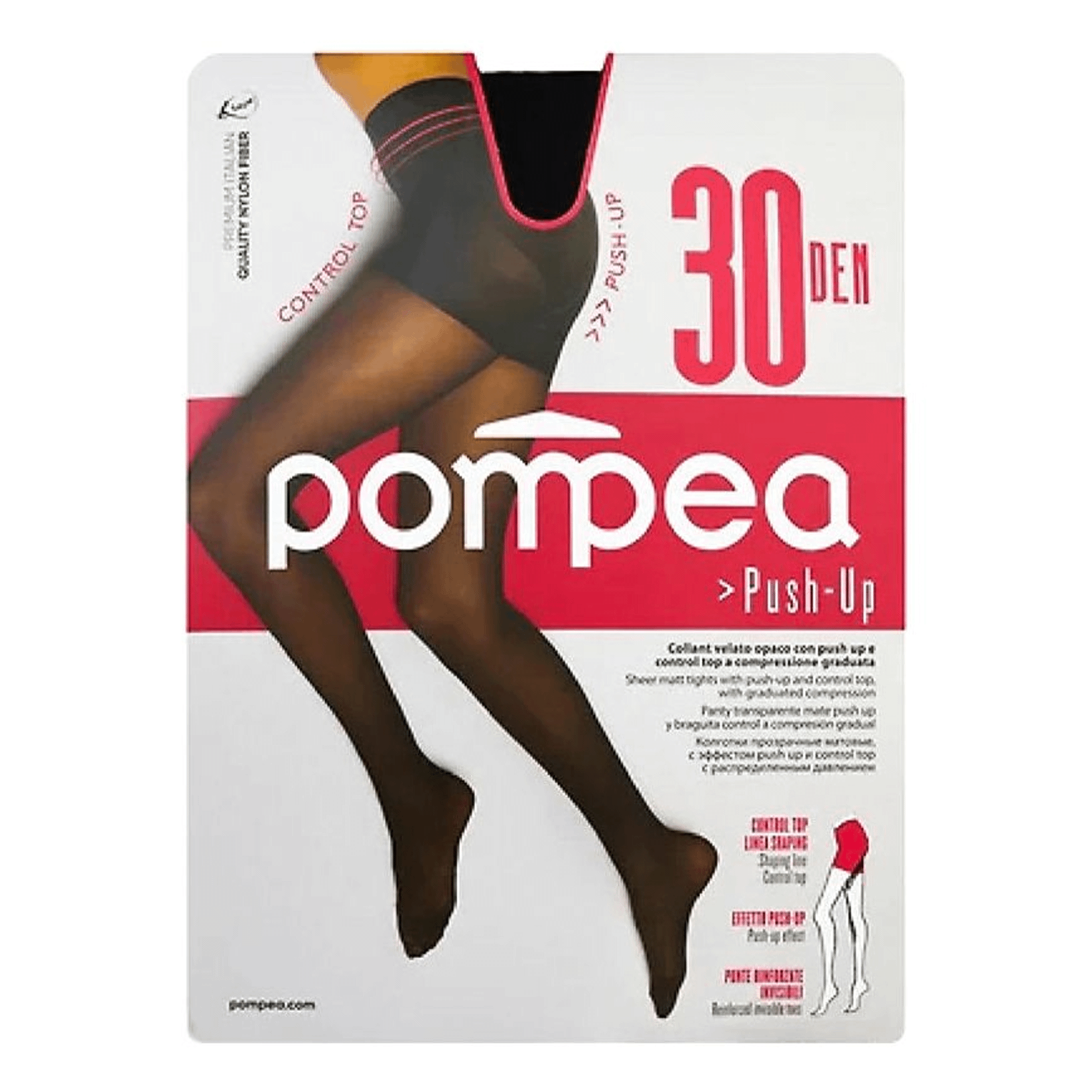 Колготки женские Pompea черные M черный