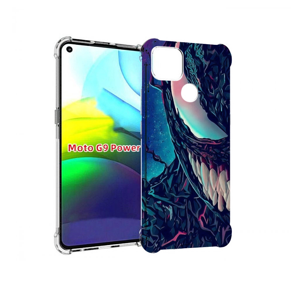 

Чехол MyPads полу веном для Motorola Moto G9 Power, Прозрачный, Tocco