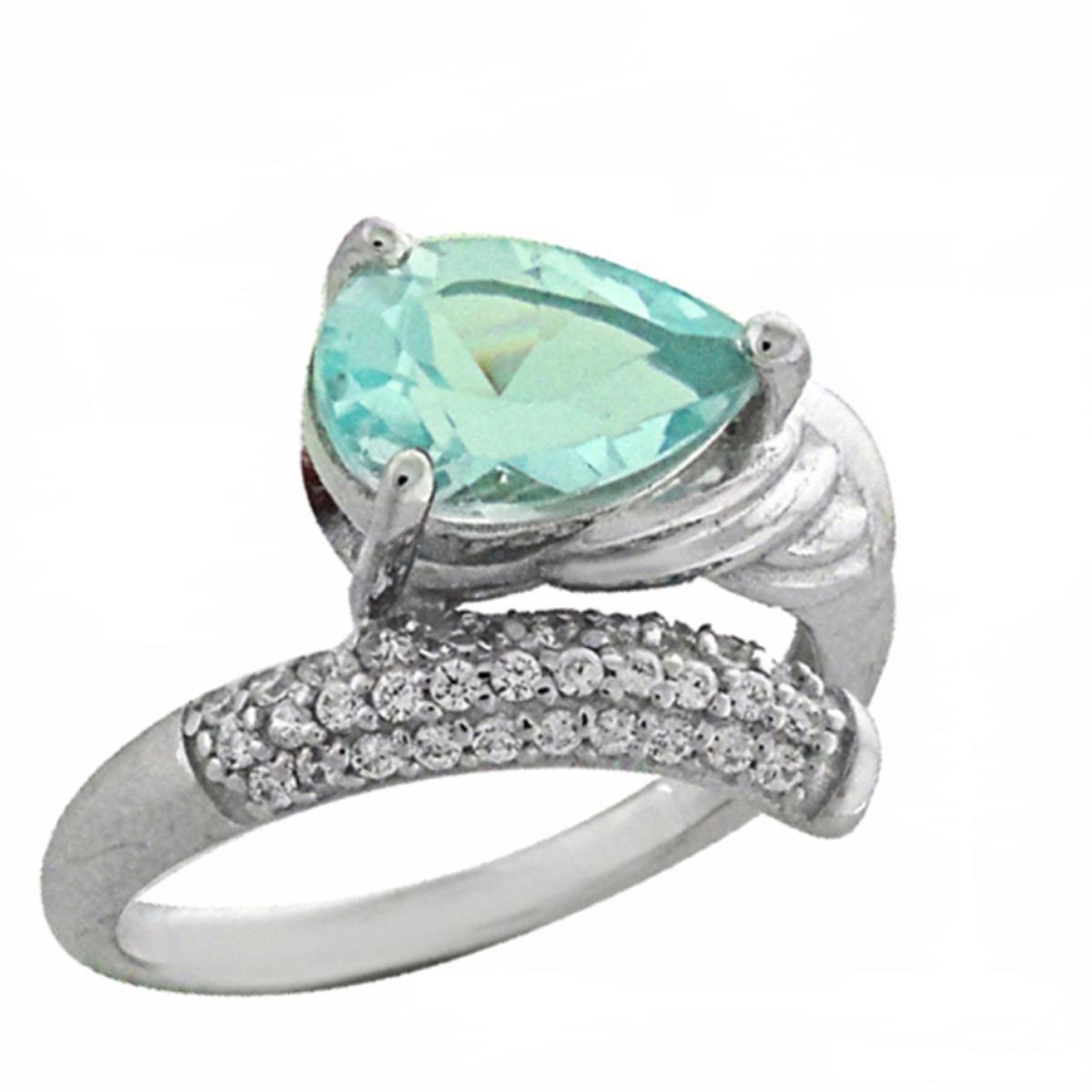 

Кольцо из серебра р. 17 Balex Jewellery 1405937085, топаз\фианит, 1405937085