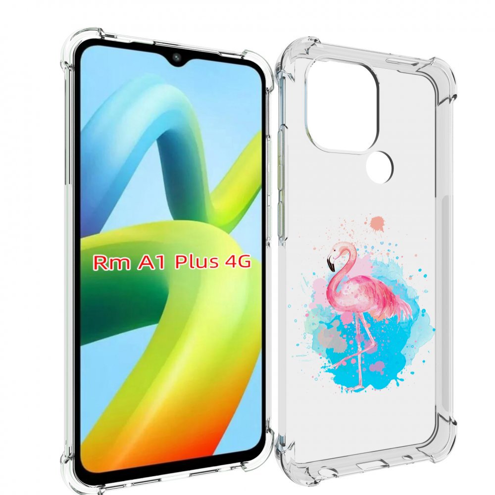 

Чехол MyPads акварельное-фламинго для Xiaomi Redmi A1 Plus +, Прозрачный, Tocco