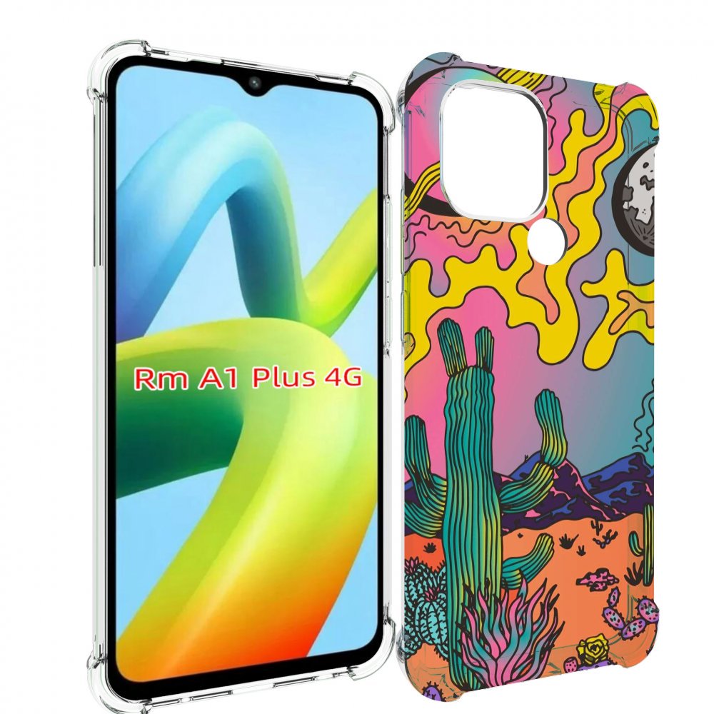 

Чехол MyPads акварельные рисунки для Xiaomi Redmi A1 Plus +, Прозрачный, Tocco