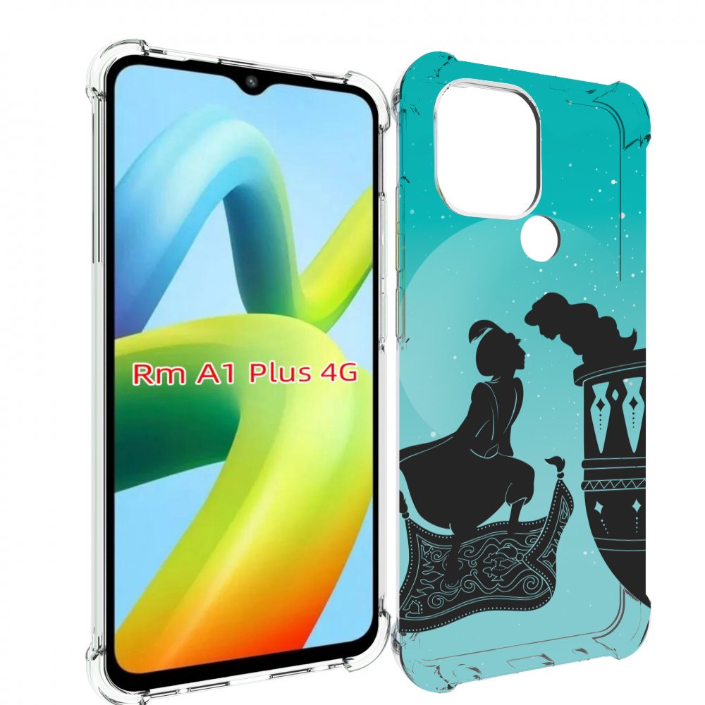 

Чехол MyPads алладин тень для Xiaomi Redmi A1 Plus +, Прозрачный, Tocco