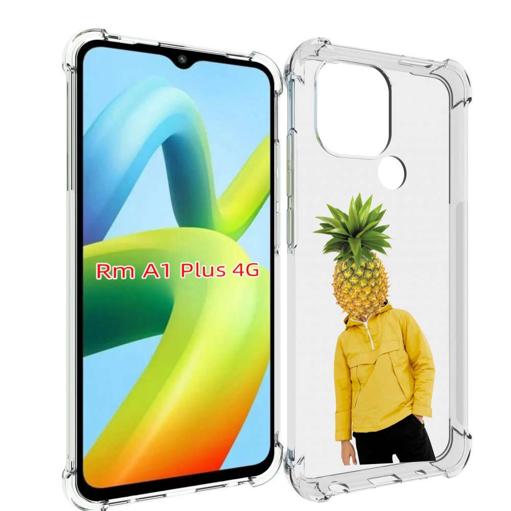 

Чехол MyPads ананасовая-голова для Xiaomi Redmi A1 Plus +, Прозрачный, Tocco